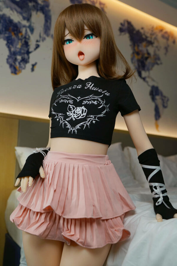 Koharu 130cm Flat, A-Cup, Irokebijin, S-TPE - Imagen 5