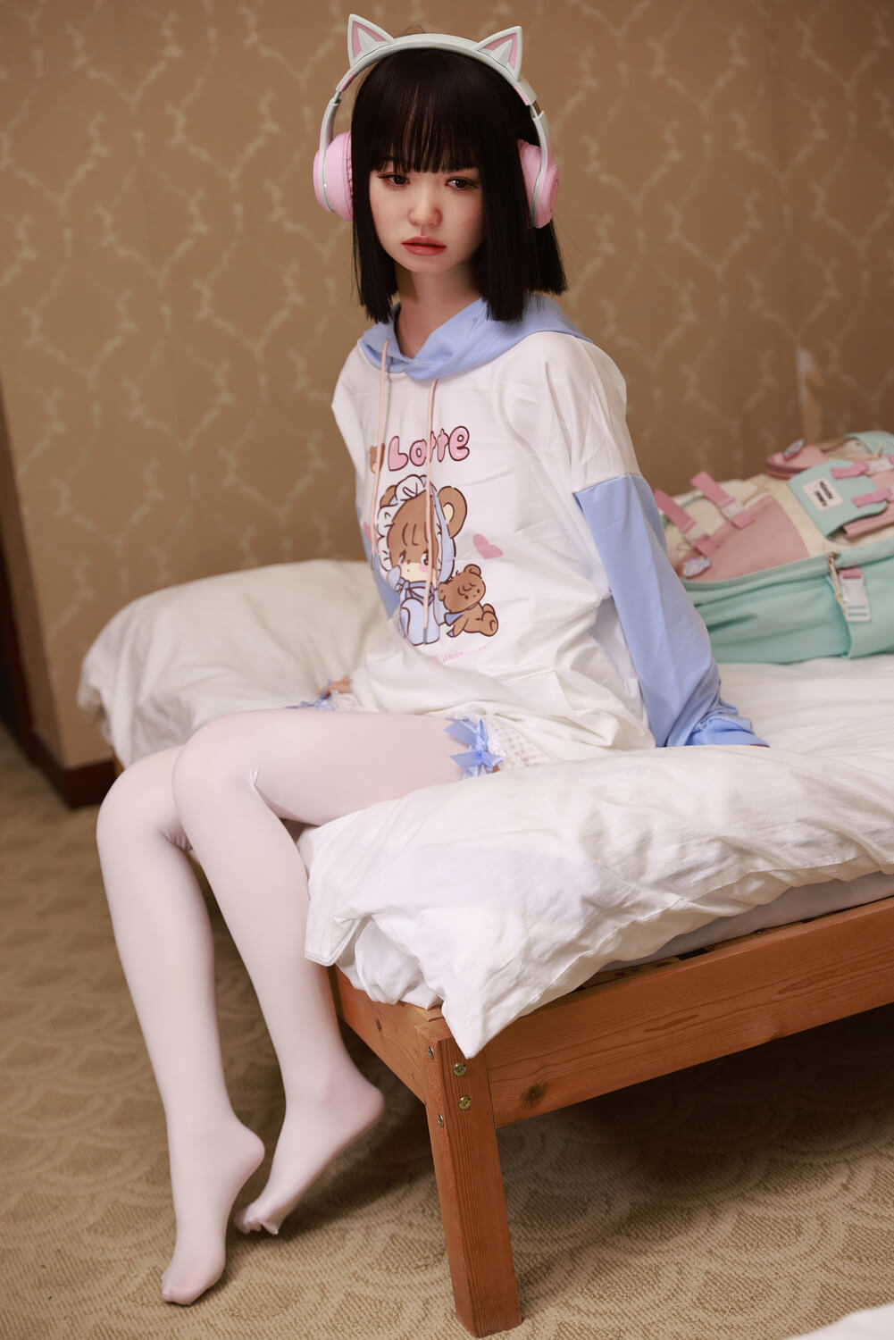 GE43 154cm, A-Cup, AXB Doll, Silicona, Cabeza ROS - Imagen 11