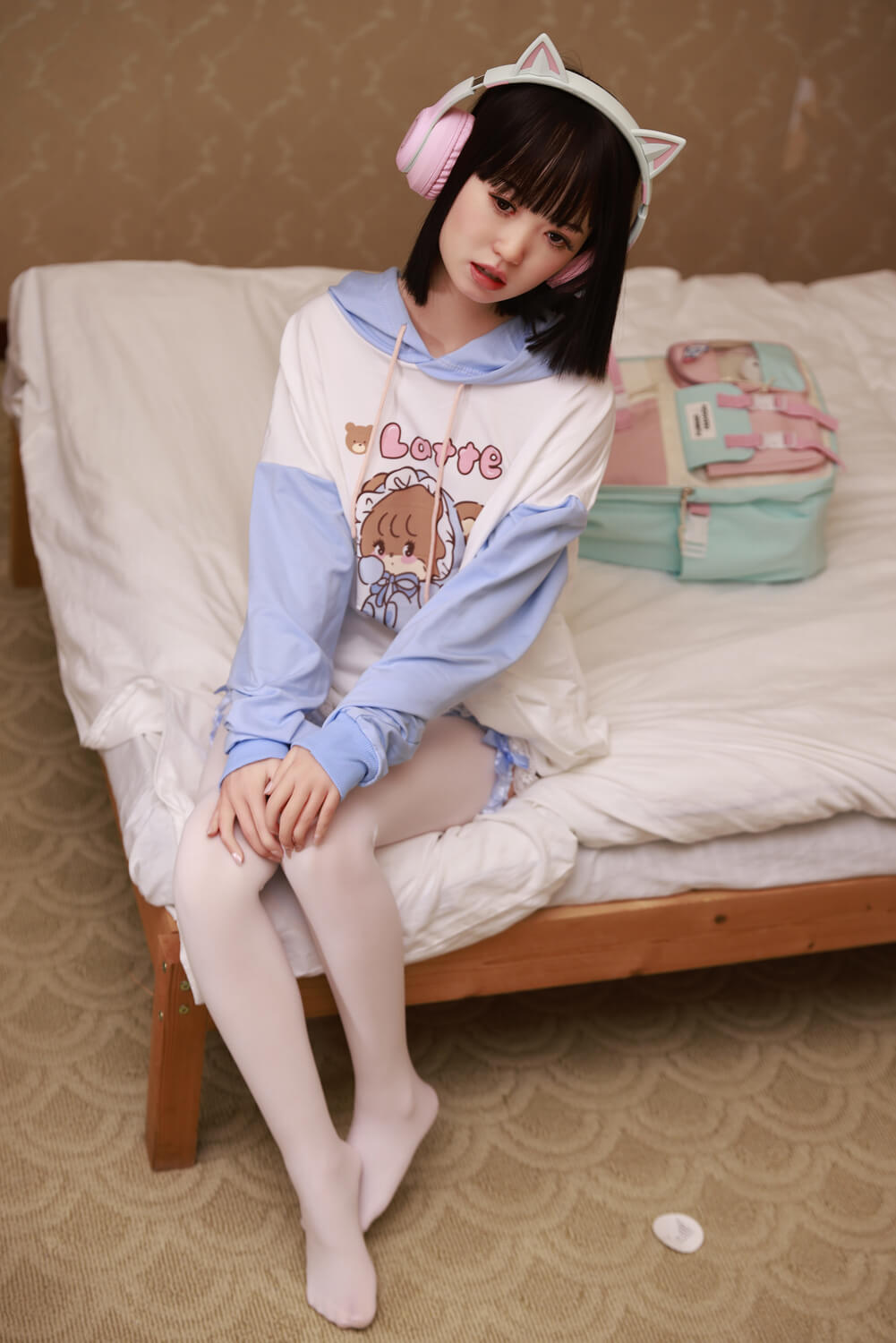 GE43 154cm, A-Cup, AXB Doll, Silicona, Cabeza ROS - Imagen 12