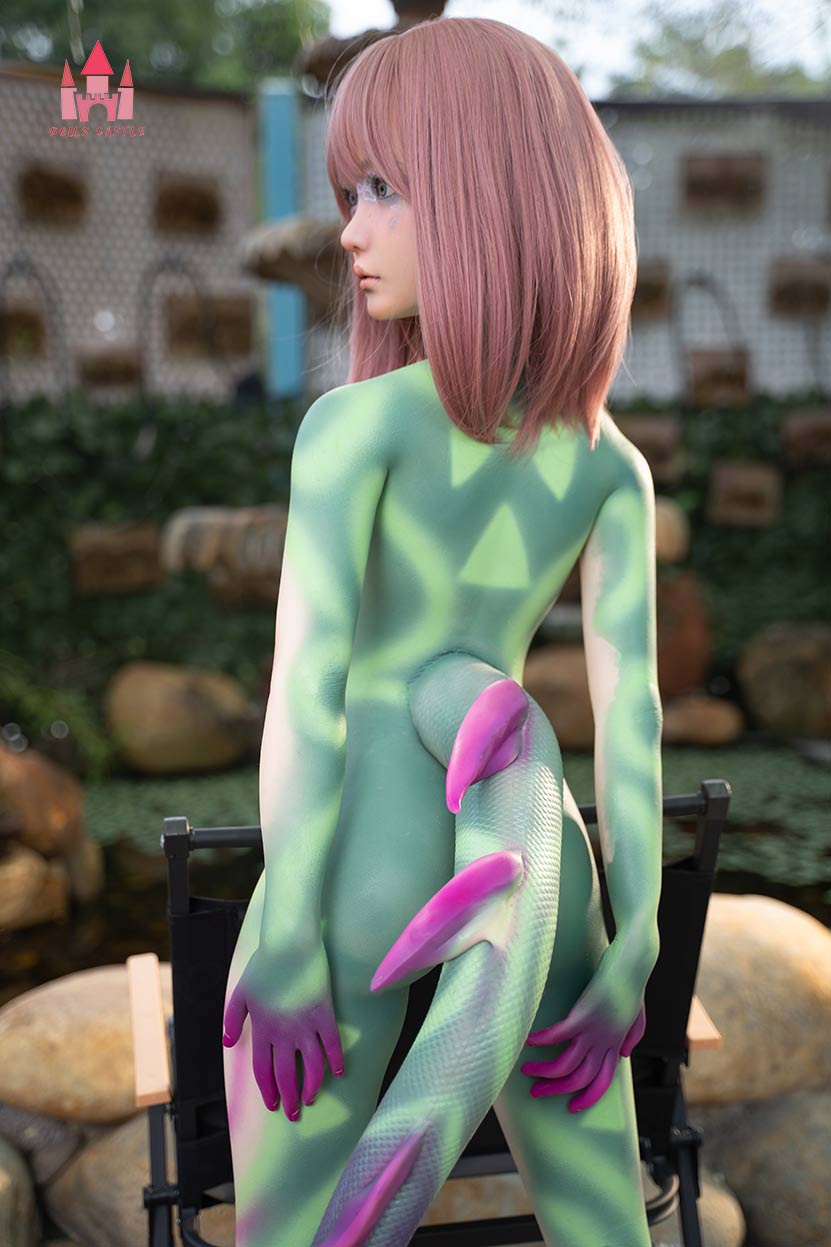 Ruoxi S16 132cm, A-Cup, Dolls Castle, Silicona, Neeko de League of Legends - Imagen 24