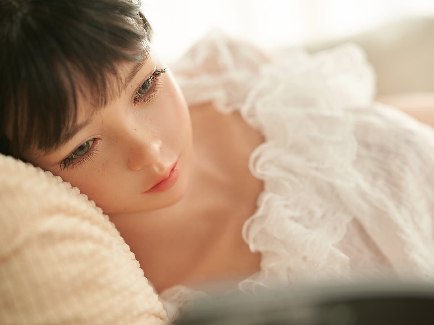 GD06-1 148cm, AA-Cup, AXB Doll, Silicona - Imagen 18