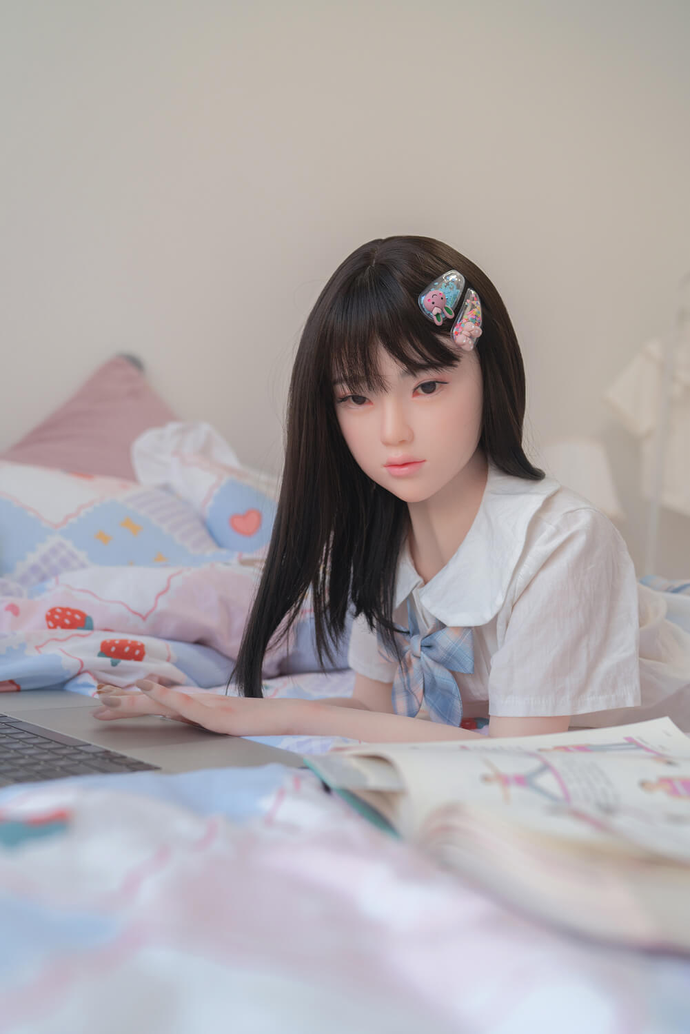 GD07R 142cm, AA-Cup, AXB Doll, Silicona - Imagen 6