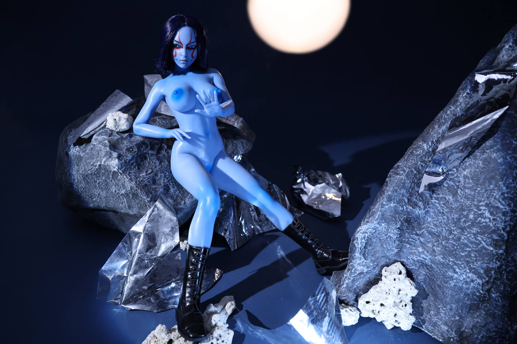 Momoko 60cm, Climax Doll, Silicona, Alienígena Azul - Imagen 15