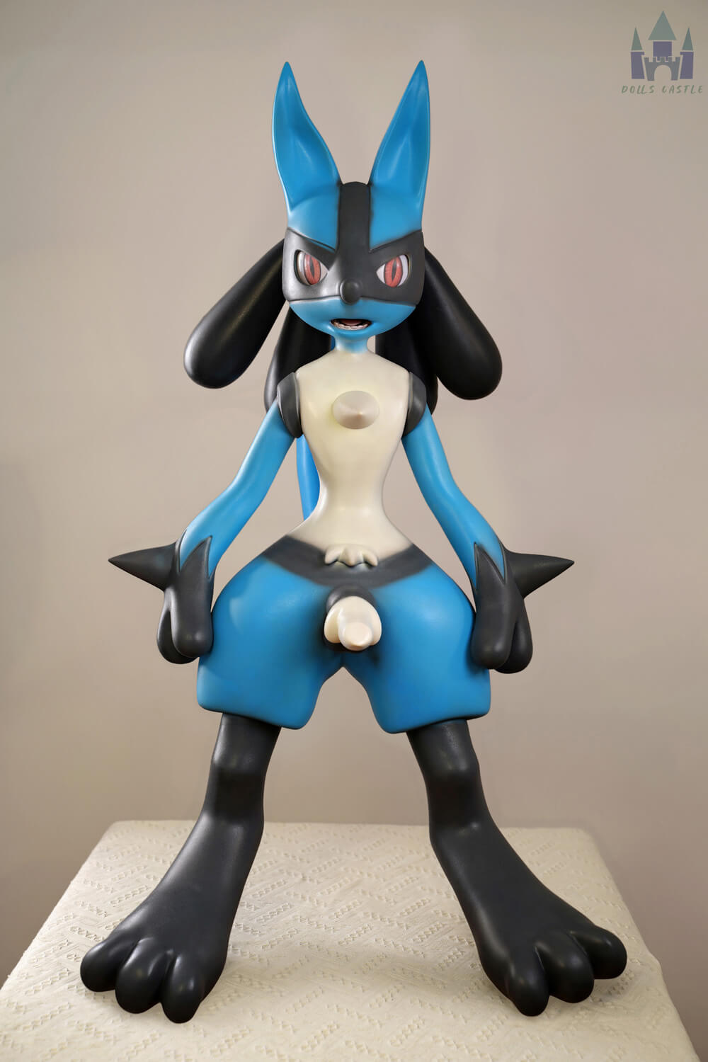 Lucario 120cm, Dolls Castle, Silicona, Pokémon macho