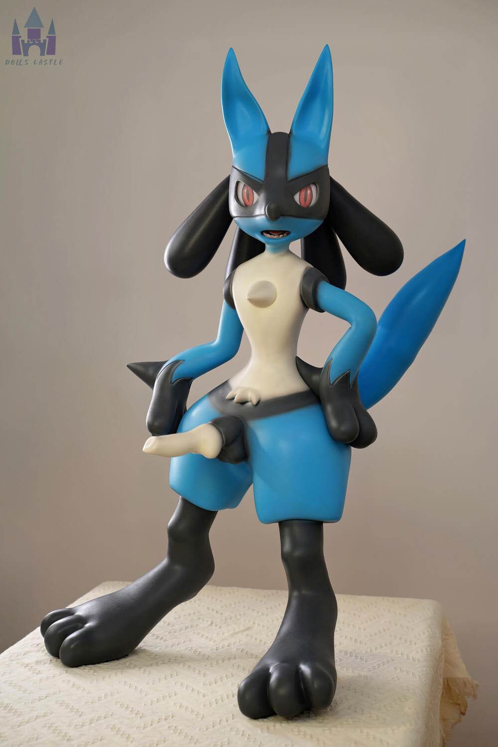 Lucario 120cm, Dolls Castle, Silicona, Pokémon macho - Imagen 4