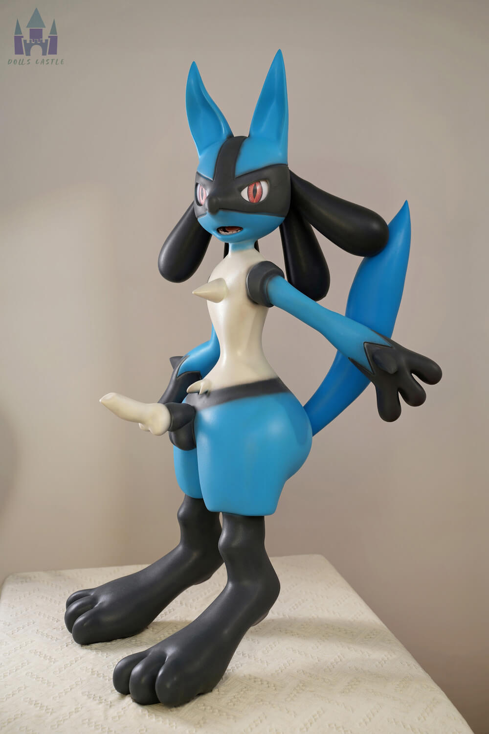 Lucario 120cm, Dolls Castle, Silicona, Pokémon macho - Imagen 5