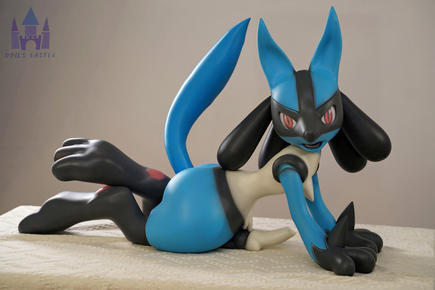 Lucario 120cm, Dolls Castle, Silicona, Pokémon macho - Imagen 15