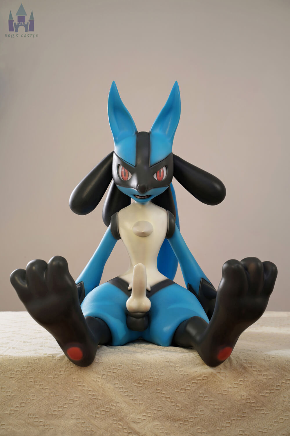 Lucario 120cm, Dolls Castle, Silicona, Pokémon macho - Imagen 17